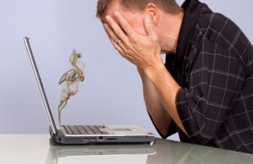 A Windows 10 user enjoying his upgrade